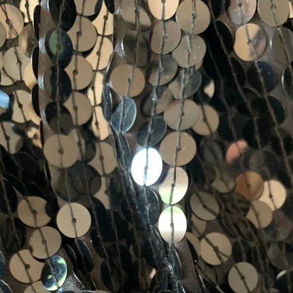 Niteline by Della Roufogali Black Sequin Evening Gown - Picture 14 of 15